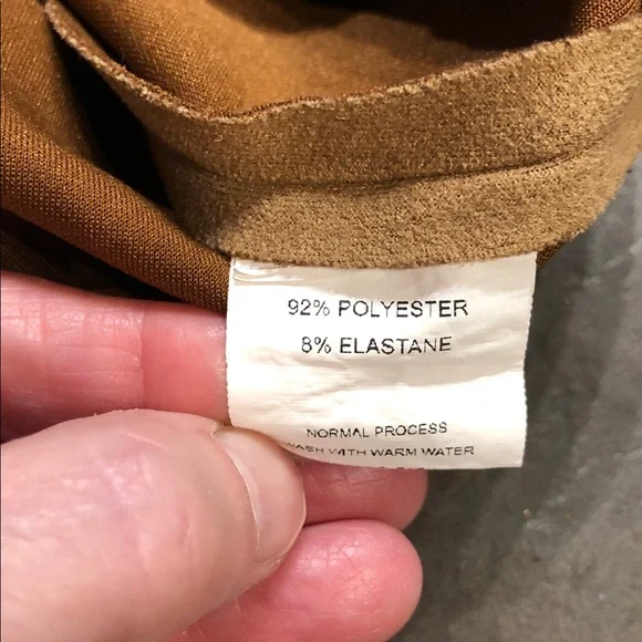 Faux suede mini skirt 🧡 - Picture 4 of 4